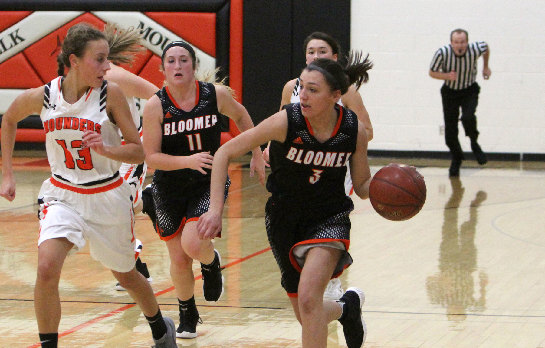 Bloomer at Elk Mound girls basketball 11-20-18
